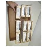 (9) Boxes of Baldwin brass hardware that includes