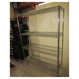 NSF stainless steel storage rack with four