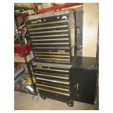 Homak 17 drawer triple stack rolling toolbox with