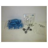 Large box of model car pieces in original