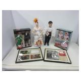 I Love Lucy collectible items including framed