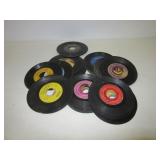 Large collection of 45 records including George