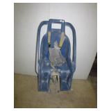 Childs bicycle seat.