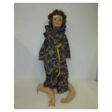 Vintage Ideal 35-4 hard plastic doll. Measures