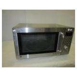 GE Microwave Browner stainless steel microwave.