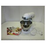 Kitchen Aid Model KSM90WH mixer with recipes