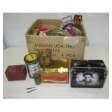 Large group of various tins and Twilight lunch