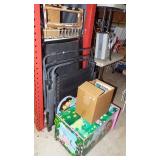 Dora the Explorer toy chest, lawn chair, antique