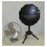 Vintage Polar Cub household fan and vintage