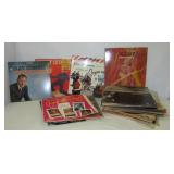 (40) Plus assortment of vintage records that