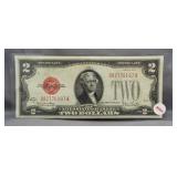 1928G $2 U.S. Red Seal Note. GEM, UNC, Crisp.