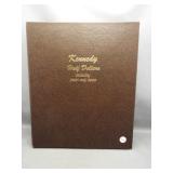 Partial BU Kennedy Half Dollar Album 1971-1992.