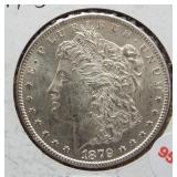 1879-S Morgan Silver Dollar.
