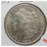 1879-S Morgan Silver Dollar.