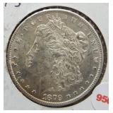 1879-S Morgan Silver Dollar.