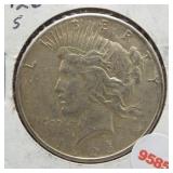 1926-S Peace Silver Dollar.