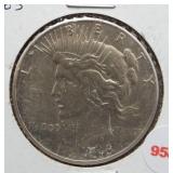 1926-S Peace Silver Dollar.