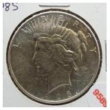 1928-S Peace Silver Dollar.