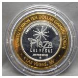 Plaza, Las Vegas Limited Edition .999 Fine Silver