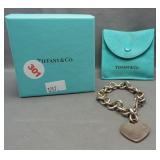 Tiffany & Co. sterling silver chain link bracelet