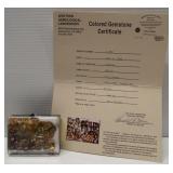 (43) Yellow Citrine stones in oval, pear, fancy