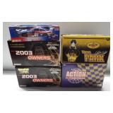 (5) Die cast 1:24 Scale collector cars including