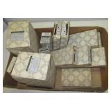 (11) Boxes of Baldwin brass hardware that