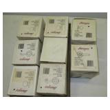 (8) Boxes of Baldwin brass hardware that includes
