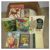 Vintage Whitman Batman coloring books, Casper