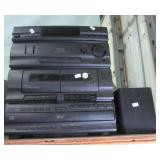 Sony model LBT-D250 5 disc CD player, radio and