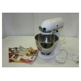 Kitchen Aid Model KSM90WH mixer with recipes