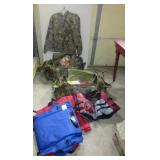 (2) Everlast camo large bags with contents that