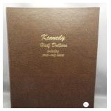 Partial BU Kennedy Half Dollar Album 1971-1992.