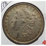 1878 Morgan Silver Dollar.