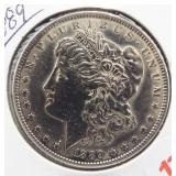 1889 Morgan Silver Dollar.