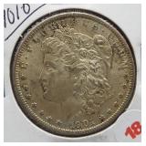 1901-O Morgan Silver Dollar.