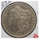 1904-O Morgan Silver Dollar.