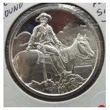 One Ounce .999 Pure Silver Round.