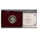 1982 Proof George Washington 90% Silver Comm.