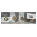 (4) Sealed Littleton 40% Silver Kennedy Half
