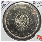 1964 Canadian Silver Dollar.