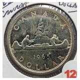 1965 Canadian Silver Dollar.