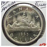 1965 Canadian Silver Dollar.