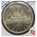 1966 Canadian Silver Dollar.
