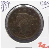 1848 Large Cent.