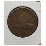 1857 Flying Eagle Cent.