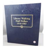 Partial Walking Liberty Half Dollar Album