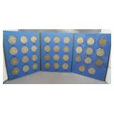 Complete Franklin Half Dollar Album 1948-1963-D.