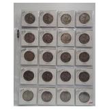 (20) Walking Liberty Silver Half Dollars. Dates: