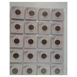 (20) 1936-S Buffalo Nickels.